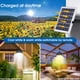 thumbnail image 3 of FloreceBien Luces solares para interiores y exteriores, luz solar para cobertizo con control remoto, iluminación de brillo y sincronización, luces colgantes con energía solar ajustables para el, 3 of 7