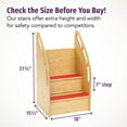 thumbnail image 3 of Environments Step-Up Wood Toddler Stairs & Toddler Tower, 3 of 3