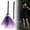 C, variant on Detachable Kids Witch Broom Prop, Tulle Pumpkin Spider Skull Decor Halloween Witch Broomstick, Adjustable Length Costume Accessory for Cosplay Party Trick or Treat