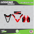 thumbnail image 4 of Kalair GFX Graphics Kit for Kawasaki KX100 (2014-2021) Legend Series, 4 of 5