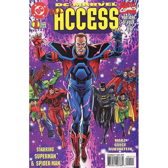 DC/Marvel: All Access #1 VF ; DC Comic Book