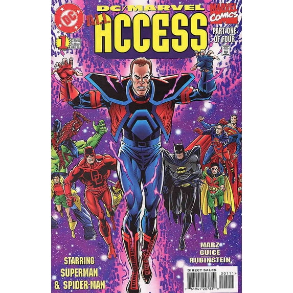 DC/Marvel: All Access #1 VF ; DC Comic Book