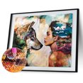 thumbnail image 2 of Belleza lobo 5D DIY taladro completo diamante pintura bordado punto de cruz Hugtrwg Para estrenar, 2 of 9