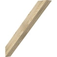 thumbnail image 2 of Ekena Millwork BRC04X30X30TRA00RDF 4"W x 30"D x 30"H Traditional Rough Sawn Knee Brace, Douglas Fir, 2 of 4