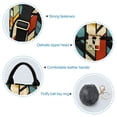 thumbnail image 7 of FORMRS Women's Travel Backpack Purse Anti-Theft Hidden Pockets Casual Shoulder Bag, Yellow Geometric, 7 of 7