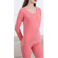 thumbnail image 1 of Conjunto de ropa interior térmica de seda de moda para mujer / Pantalones de seda para mujer / Conjunto de ropa interior larga de seda SHOPBOP Zhivalor CQ484-9, 1 of 4