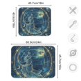 thumbnail image 3 of Virgo Of Zodiac Dish Drying Mat 18x24 Absorbent Microfiber Draining Rack Pad for Kitchen Counter Sink, 3 of 8