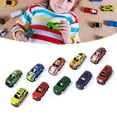 thumbnail image 1 of Coche de juguete de tracción trasera, 10 piezas Coche de juguete de dibujos animados de tracción trasera Estándares líderes en la industria del coche de juguete, 1 of 13