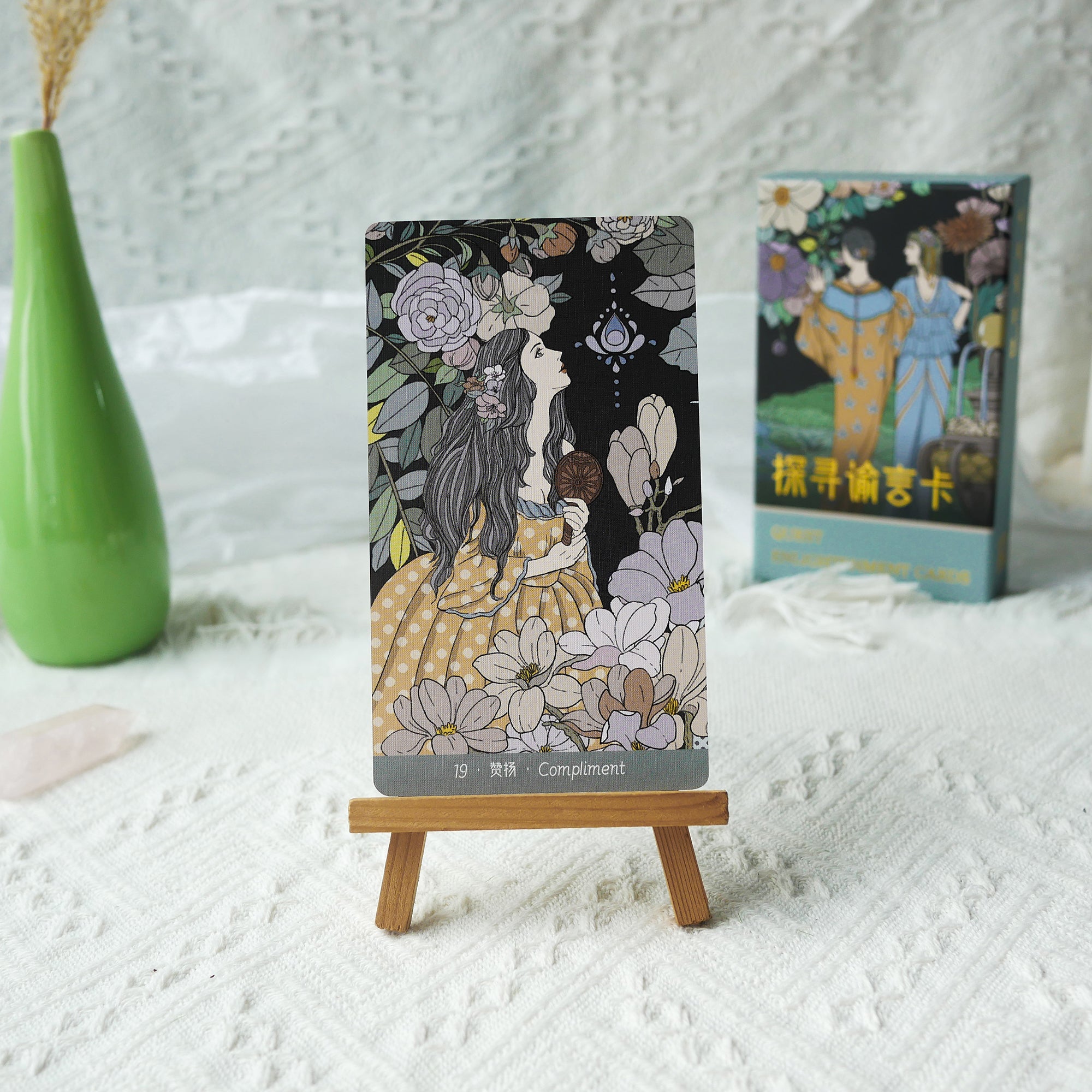 Awakening Enlightenment Cards | 36 cards | Oracle Deck with Traditional Chinese Symbols | Asian-Style Affirmation Cards