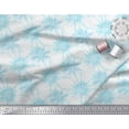 thumbnail image 3 of Soimoi Blue polyester Crepe Fabric Sparkle Tie-Dye Print Fabric by the Yard 52 Inch Wide, 3 of 3
