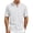 White, variant on Men's Linen Shirts Short Sleeve Casual Button Down Shirt Solid Color Loose Fashion Top Lightweight Breathable Chest Pocket Mandarin Collar Summer Beach Outdoor Tops Clothing Trendy 2026