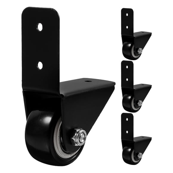 4pcs Caster Wheels Furniture Casters Replacement Wheels For Hardwood Floor Carpet Furniture Caster Wheels Furniture Supplies
