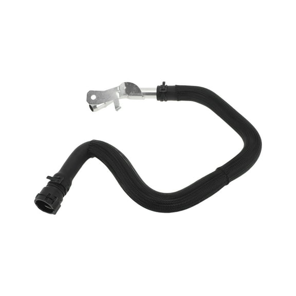 Unique Bargains Radiator Hose Heater Hose No.52014627AB for Jeep Cherokee 2014-2018 Black Rubber Metal 1 Pc Heating Water Pipe Good Sealing