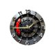 thumbnail image 2 of Reloj colgante plano 2D redondo de diseño vintage con números arábigos, reloj de pared 25 cm x 25 cm, 2 of 7