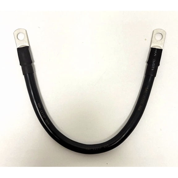 Golfcart 14" Quick Cable Copper Battery Wire 4 Gauge Awg 14" 100% Ofc 5/16" Hole