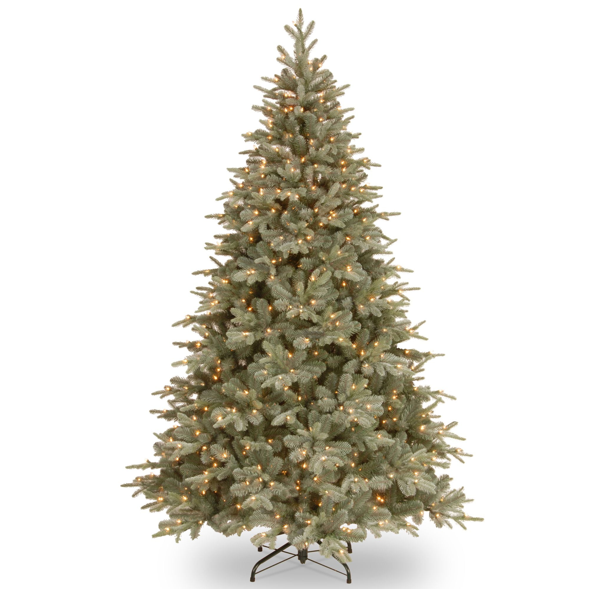 7.5’ PreLit Frosted Arctic Spruce Artificial Christmas Tree Clear