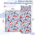 thumbnail image 5 of Pioneer Flower Floral Print Pattern Toddler Nap Mats for Kids Preschool,Sleeping Mat Bag or Kids,Toddler Sleeping Bag,Toddler Nap Mat or Daycare, 5 of 6