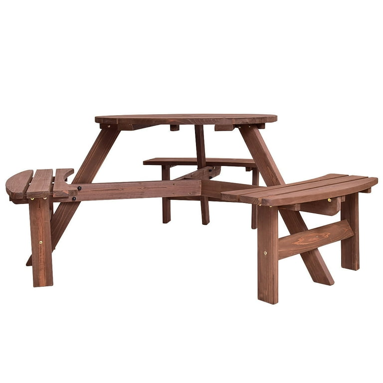 6 seater garden bench discount