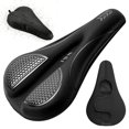 thumbnail image 1 of Funda acolchada de gel para asiento de bicicleta TASZOOS, impermeable, 1 of 6