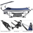 thumbnail image 4 of RedSwing Portable Folding Camping Hammock with Stand, Fold Up Hammock with Removable Canopy,Pillow and Storage Net for Adults Outdoor,Backyard,Beach,Garden,Lawn, 4 of 9