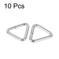 thumbnail image 3 of Unique Bargains 16mm Inner Width Metal Triangle Ring Buckle 10 Pack, 3 of 4