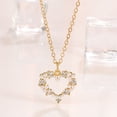 thumbnail image 4 of Collier Pendentif Simple Incrusté de Bijoux pour Femmes, Cadeau, 4 of 5
