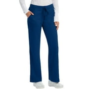 Grey's Anatomy Womens 4245 Pant with Elastic Back-Indigo-XL