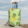 thumbnail image 4 of Wukai Cute Dinosaurs Cartoon Elastic Luggage Cover: Personalized Protection for Your Suitcase - Fits 19~29-inch, Washable & Durable Travel Companion-Small, 4 of 8