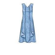 NEWLOOK Sewing Pattern N6717 - Misses Knit Dresses, Size: A(8-10-12-14-16-18)