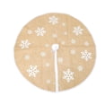 thumbnail image 1 of Large Christmas Tree Skirt Ornament Adjustable Merry Christmas Xmas Apron for 122cm, 1 of 6