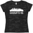 thumbnail image 3 of Inktastic Charlotte North Carolina Skyline NC City Women's T-Shirt, 3 of 5