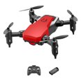 thumbnail image 4 of Modelo De Cuadricóptero Helicópteros Radiocontrol Cuadricóptero plegable con control remoto de 4 canales RC Drone (estándar rojo), 4 of 8