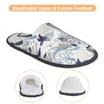 thumbnail image 3 of Sigee Sea Life Elements for Cozy Furry Slippers Super Soft Indoor and Outdoor Use, Non-Slip Sole Slip On House Slippers-Medium, 3 of 8