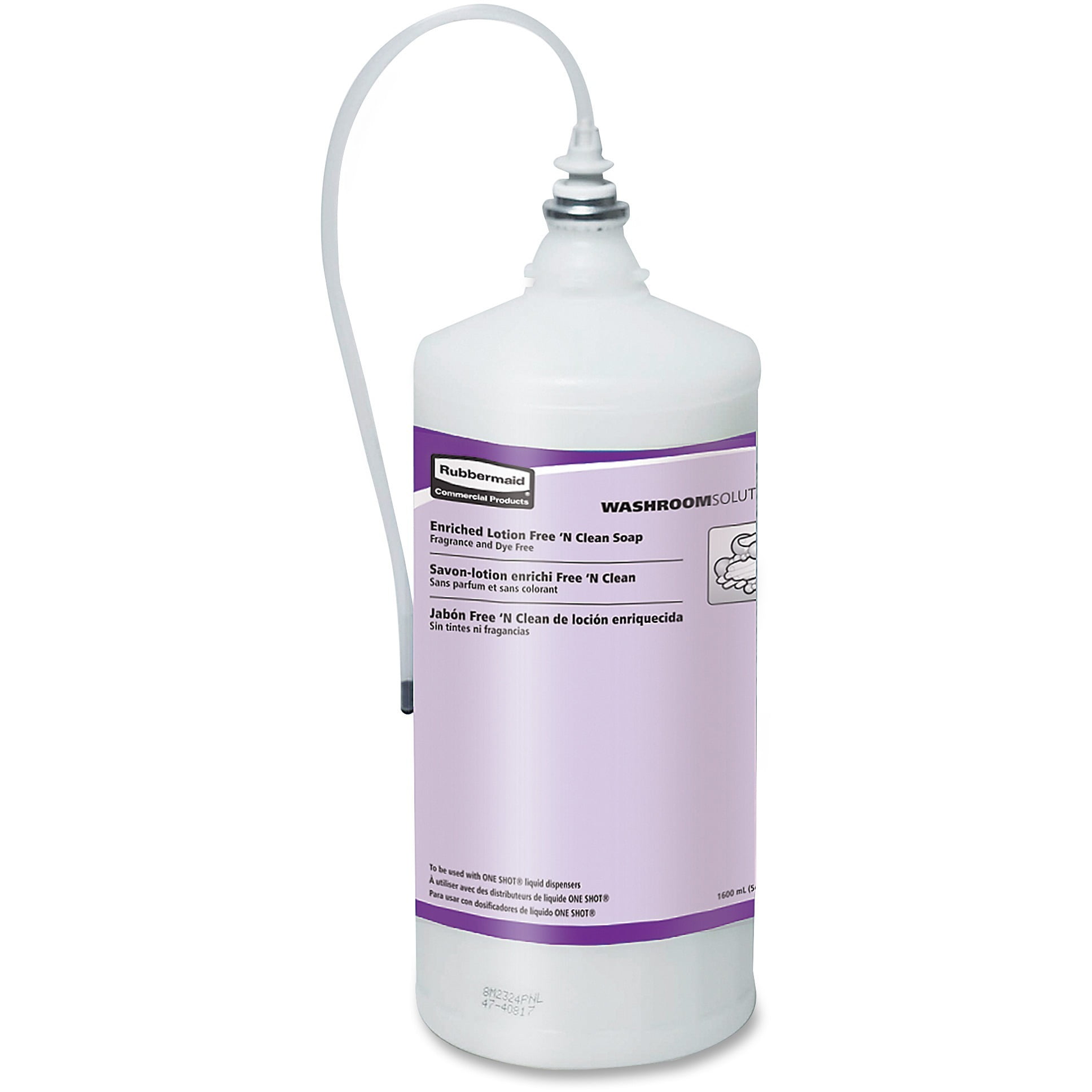 Rubbermaid Commercial One Shot Dispenser Lotion Soap Refill, 4 / Carton