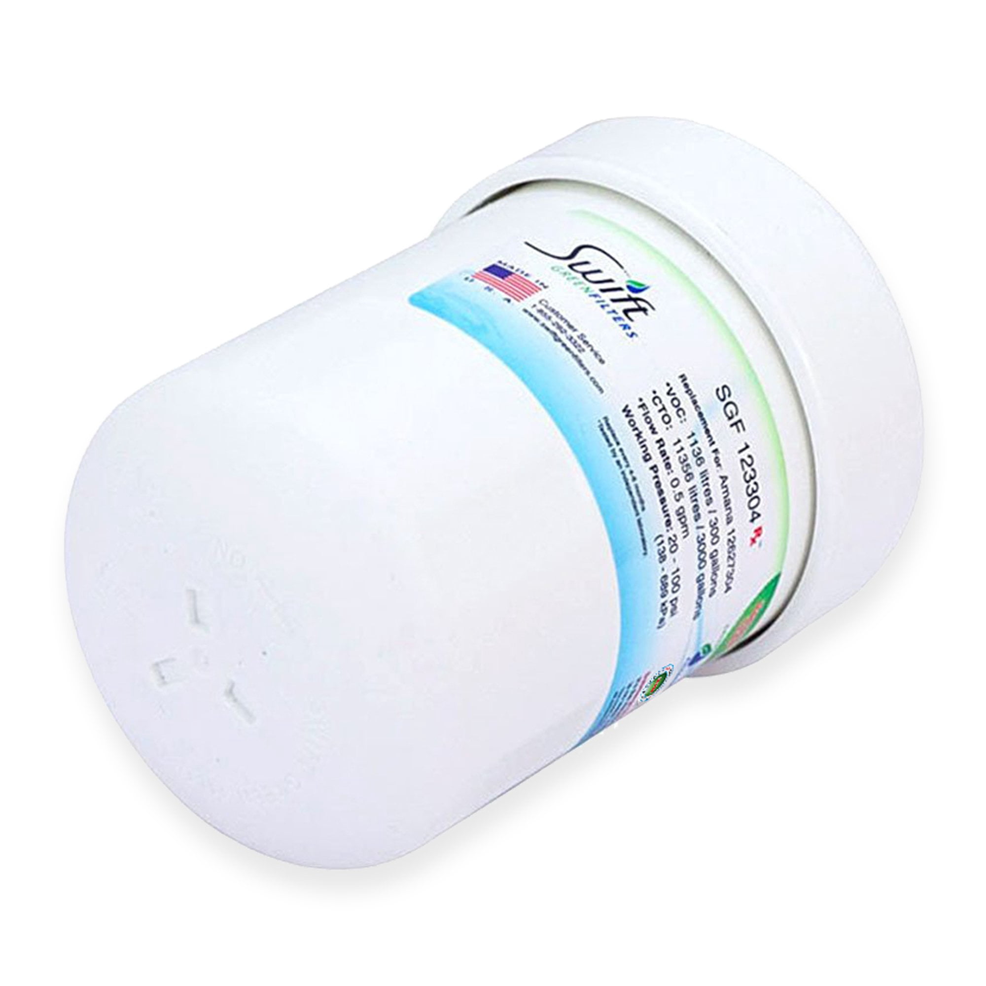 Swift Green Filters SGF -123304 Rx Pharmaceutical Replacement for Amana 1252704 Refrigerators Water Filters(Pack of 1)