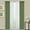 Green, variant on PowerSellerUSA Tribeca 4 Piece Rod Pocket Window Curtain with Sheer Monochromatic Embroidered Panels, Polyester Solid Room Darkening Drapes Farmhouse Decor for Bedroom & Living Room 26" x 84", Green