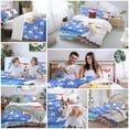 thumbnail image 6 of American Flag Bedding 3 Piece Duvet Cover Set Twin Size, Country Eagle Independence Day Blue Red Soft Microfiber Comforter Cover with Zipper Closure & Pillowcases, Wrinkle & FadeResistant Quilt Cover, 6 of 9