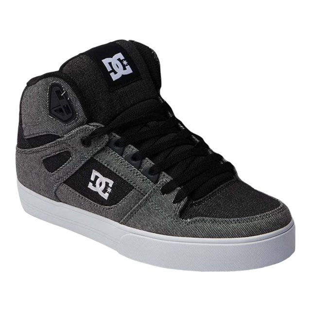 Tenis Dc Shoes PURE HIGH-TOP Para Hombre Color Negro Modelo ADYS400046BDM