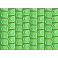 thumbnail image 1 of Ahgly Tapis Rectangulaire Lavable en Machine Intérieur Transitionnel Vert Émeraude, 2 Pieds x 4 Pieds, 1 of 7