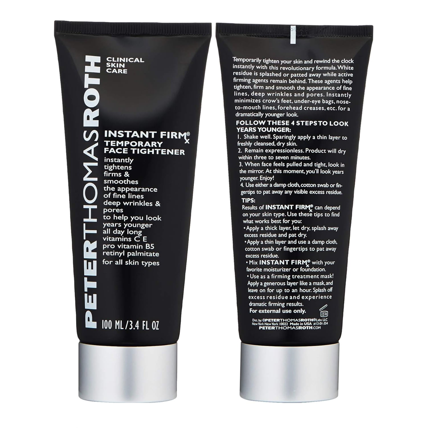 Peter Thomas Roth Instant Firmx Face Tightener Cream, 3.4 oz