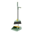 thumbnail image 2 of Brooms And Dustpan 2-in-1 Set Household Cleaning Supplies Stainless Steel Handle Brooms And Dustpan Combo Set For Home Office, 2 of 8