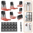 thumbnail image 1 of Juego organizador Torack para montaje en pared, 24 unidades, de Storage Hooks, 1 of 9