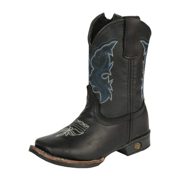 El General Kids Rodeo Boots - Black 45386