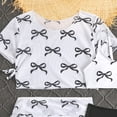 thumbnail image 6 of YDFCWXW Girls Swimsuit 4 Piece Bathing Suits Cute Bow Tropical Floral Bikini Tankini Sets with Cover Ups Beach Skirt for 8-12 Years (White, 9-10 Years), 6 of 6