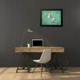 thumbnail image 4 of Villa, Mlli 24x19 Black Modern Framed Museum Art Print Titled - Fly Together, 4 of 5