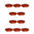 thumbnail image 1 of Naiovety Enfriador de latas de cerveza en blanco, cubierta de neopreno plegable para bebidas, copa de fiesta plegable, soporte para bebidas de Color liso, Rojo 10piezas Naiovety  CBP585779, 1 of 4