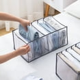 thumbnail image 2 of DKLYHW Wardrobe Clothes Organizer, Closet Organizers and Storage, Drawer Organizer for Clothes, Jeans, Trousers, T-shirts, Skirts, 2 of 8