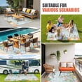 thumbnail image 3 of Easter Outdoor Rug 3x5 Ft, Non Slip Washable Area Rug, Spring Eggs Eucalyptus Branch Floral Wooden Patio Rugs Carpet Runner, Large Floor Mat for Indoor/Outdoor Deck Porch Camping, 3 of 8