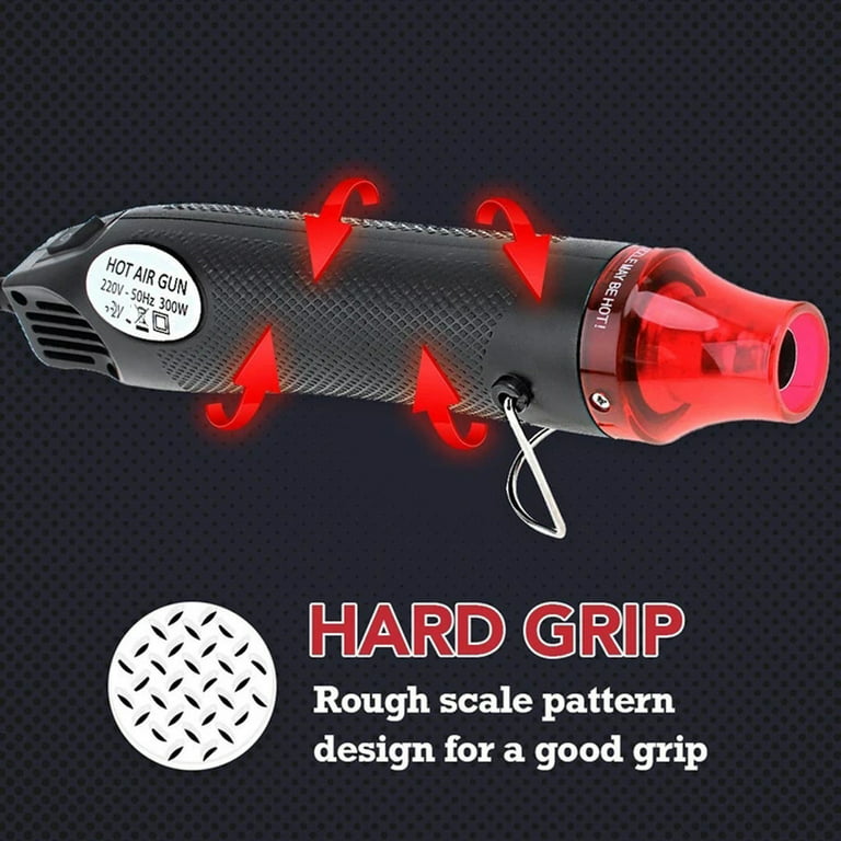 OTVIAP Electric Hot Air Heat Gun DIY Craft Tool for Embossing Shrink Tubing  Drying, Heat Shrink Gun 