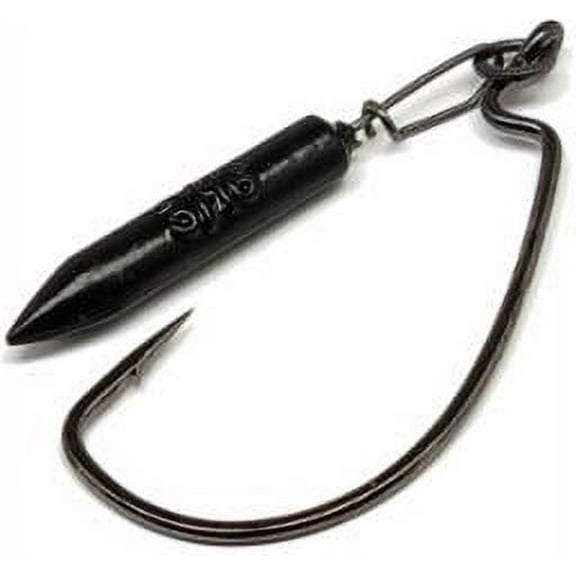 Gamakatsu Gika Rig1/8oz 2/0 Black 2pk